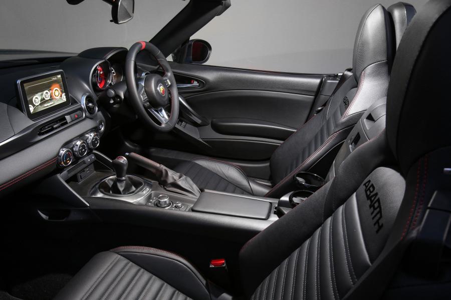Интерьер Abarth 124 Spider (348) 2016 года  (AU) (фото 29 из 40)